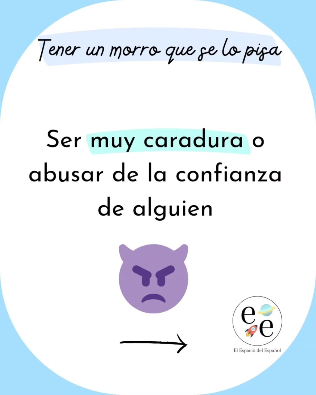 Instagram post from __elespaciodelespanol. This post is in position 1.
